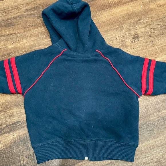 3 piece set, Gymboree Jacket with hood, overalls and New onesie. - Picture 4 of 9